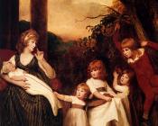 乔治 罗姆尼 : Portrait Of Charlotte Bosanquet